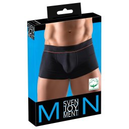 Svenjoyment - öko-pamut komfort férfi boxer, férfi fehérnemű (fekete)