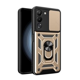RING KAMERA Borító tartóval Infinix Note 12 aranyhoz