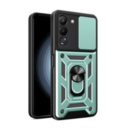 RING KAMERA Borító tartóval Infinix Note 12 zöld színben