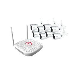 8 kamerás 2Mp wifi kamera szett rögzítővel