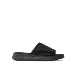 Calvin Klein Jeans Papucs Prefresato Sandal Softny YW0YW00968 Fekete