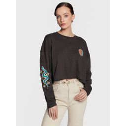 Billabong Blúz Beach EBJZT00138 Fekete Regular Fit
