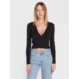Calvin Klein Kardigán K20K205446 Fekete Regular Fit