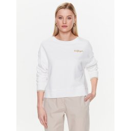 Tommy Hilfiger Pulóver WW0WW38773 Fehér Relaxed Fit