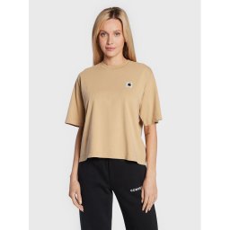 Carhartt WIP Póló Nelson I029647 Bézs Relaxed Fit