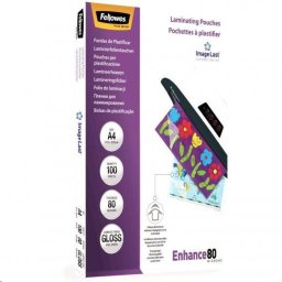 Lamináló fólia Fellowes A4 80 mic ImageLast, csomag 100 db