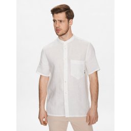 Tommy Hilfiger Ing Linen Mandarin MW0MW30898 Ekru Regular Fit