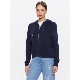 Tommy Hilfiger Pulóver 1985 WW0WW39189 Sötétkék Regular Fit