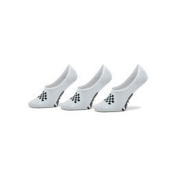 Vans 3 pár gyerek bokazokni Classic Canoodle Rox VN0007BCYB21 Fehér