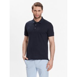 Tommy Hilfiger Pólóing Tonal Geo Structure MW0MW30760 Sötétkék Regular Fit