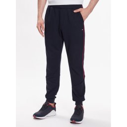 Tommy Hilfiger Melegítő alsó Textured Tape MW0MW30404 Sötétkék Regular Fit