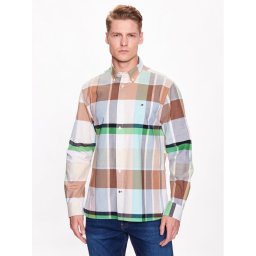 Tommy Hilfiger Ing Oxford Tartan MW0MW30667 Színes Regular Fit