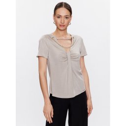 Marciano Guess Blúz 3GGP09 6136A Bézs Regular Fit