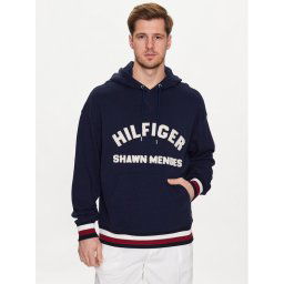 Tommy Hilfiger Pulóver MW0MW31185 Sötétkék Relaxed Fit