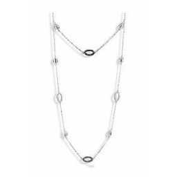 Victoria Ezüst színű köves nyaklánc