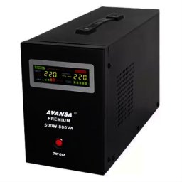 Tartalék tápegység keringtető szivattyúkhoz AVANSA UPS 500W 12V, tiszta szinuszos szünetmentes táp