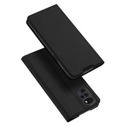 DUX Wallet tok Motorola Moto G22 fekete