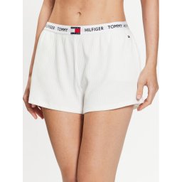 Tommy Hilfiger Sport rövidnadrág UW0UW04418 Fehér Slim Fit