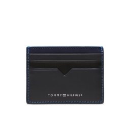 Tommy Hilfiger Bankkártya tartó Th Modern Lather Cc Holder AM0AM10994 Sötétkék