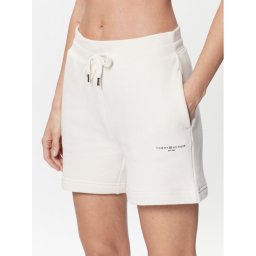 Tommy Hilfiger Sport rövidnadrág 1985 WW0WW38348 Ekru Relaxed Fit