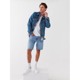 Tommy Hilfiger Farmer rövidnadrág Brooklyn MW0MW31089 Kék Regular Fit