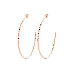 Victoria Rose gold színű karika fülbevaló