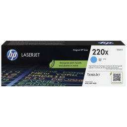 HP 220X (W2201X) - eredeti toner, cyan (azúrkék)