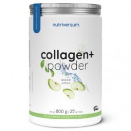 Nutriversum FLOW Collagen+Powder zöldalma kollagén italpor - 600g
