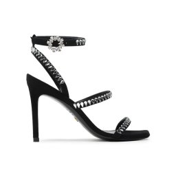 Stuart Weitzman Szandál Gmct 100 Strppy Sndl SD132 Fekete
