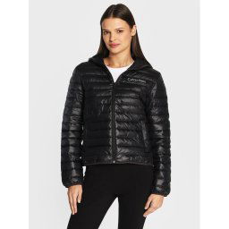 Calvin Klein Performance Pehelykabát 00GWF2O510 Fekete Regular Fit