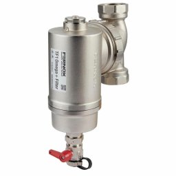 FERNOX TF1 Omega Filter 1 ½” mágneses iszapleválasztó és szűrő fűtési rendszerekhez