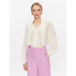 Boss Blúz 50483312 Bézs Relaxed Fit
