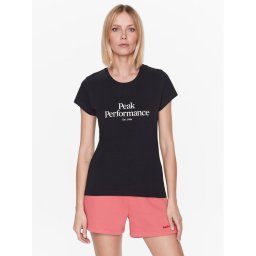 Peak Performance Póló Original G77700080 Fekete Regular Fit