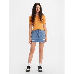 Levi's® Farmer szoknya Icon A46940002 Kék Loose Fit
