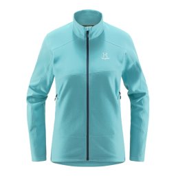 Haglöfs Polár kabát Buteo 605074 Türkizkék Active Fit