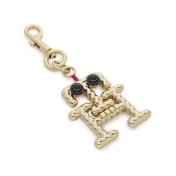Tommy Hilfiger Kulcstartó Bot Keyfob Gold AW0AW15061 Arany