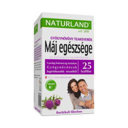 Naturland Máj és epe egészsége gyógynövény teakeverék 25x1g