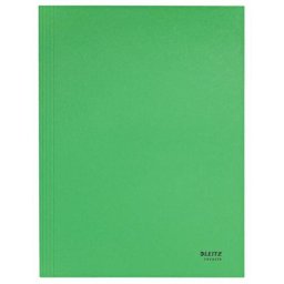 LEITZ Pólyás dosszié, karton, A4, LEITZ "Recycle", zöld