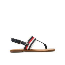 Tommy Hilfiger Szandál Flat Sandal Corporate FW0FW06988 Sötétkék