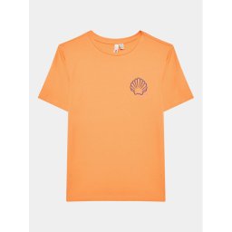 Pieces KIDS Póló 17138235 Narancssárga Regular Fit