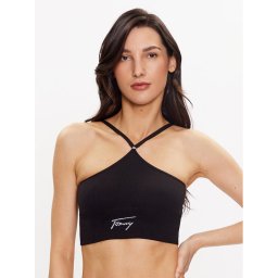 Tommy Jeans Melltartó felső UW0UW04255 Fekete