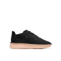 Clarks Félcipő Velhill Etch Fekete