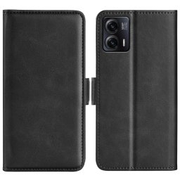 SIDE Wallet tok Motorola Moto G73 5G fekete