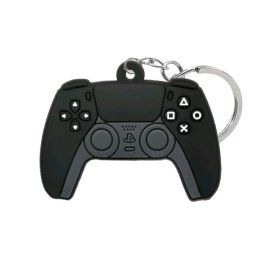 PS5 kontroller kulcstartó fekete
