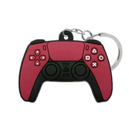 PS5 kontroller kulcstartó bordó