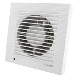 Commel elszívó ventilátor 118mm, záró lamellával, késleltethető kikapcsolással/időzitővel, 16 W, 240 m?/h , 34 dB