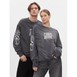 Reebok Pulóver Classics Block Party Crew Sweatshirt HS9178 Szürke