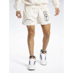 Reebok Sport rövidnadrág Classics Block Party Shorts HT8180 Fehér