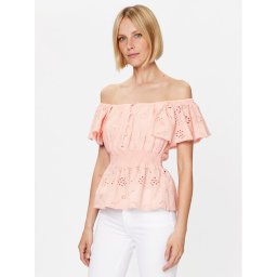 Guess Blúz Peggy W3GH89 WFG40 Rózsaszín Regular Fit