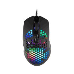 C-TECH játék egér Scarab, 7200 DPI, RGB háttérvilágítás, USB